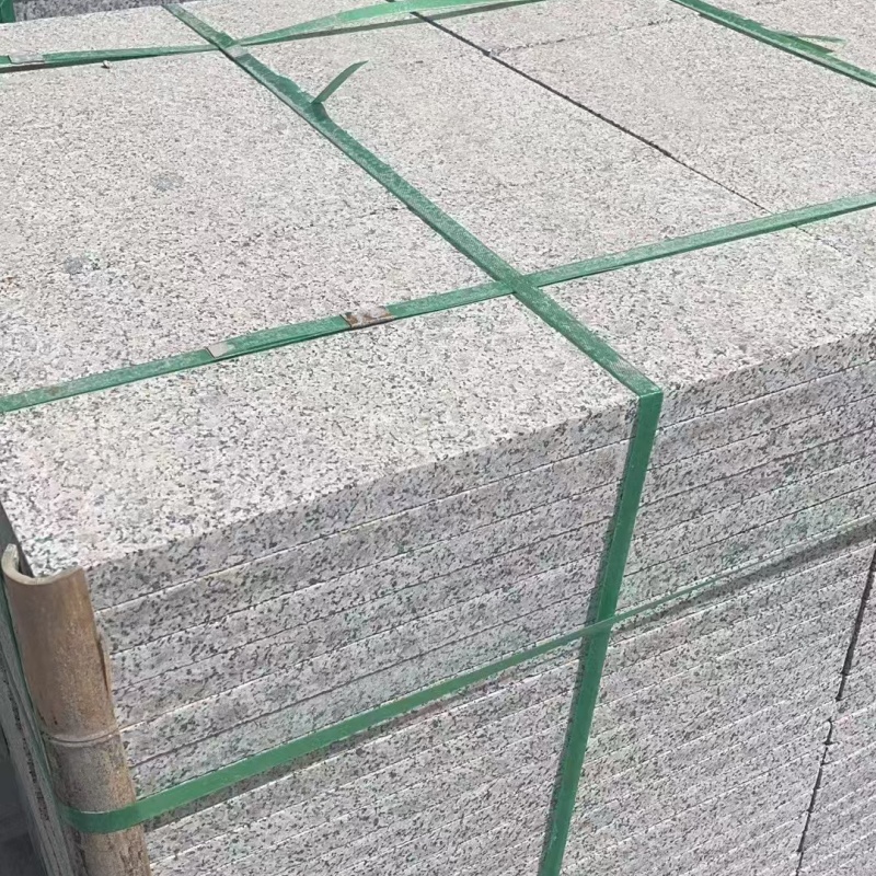 鹤壁芝麻白地铺石石材厂家
