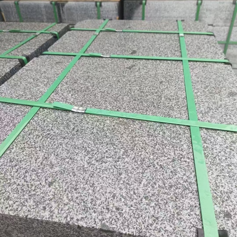 鹤壁芝麻灰地铺石石材厂家
